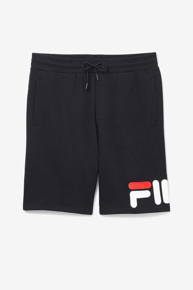 Fila Shorts Mens Black - Zeshawn - Philippines 1537469-CR